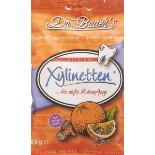 Dr Bauer&#39;s Xylinetten Dental Care апельсин и имбирь 60г