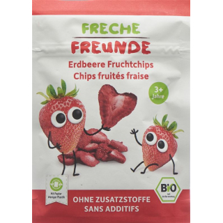 Freche Freunde Fruchtchips Erdbeere 12g