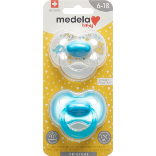 MEDELA Baby Nuggi Original 6-18 Синий