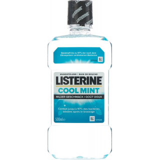 Listerine Coolmint Мягкая бутылочка для полоскания рта 500 мл