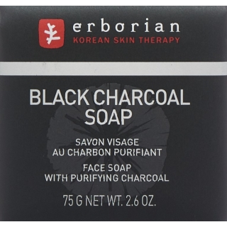 Erborian Korean Ther Black Charcoal Soap 75g