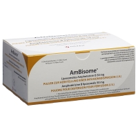 AmBisome сухой субстанция 50 мг для проникновения 10 шт. AmBisome сухой субстанция 50 мг для проникновения 10 шт.