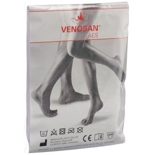 Venosan Aes Ag M Long Open Белый 1 пара