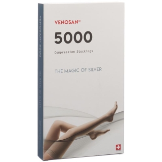 VENOSAN 5001 A-DH KKL1 L длинный черный 1 пара