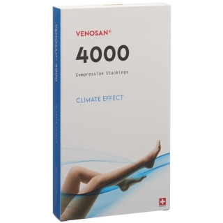 VENOSAN 4002 A-DH KKL2 XL длинный черный 1 пара