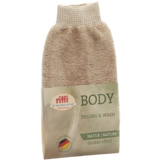 Riffi massage glove bamboo linen