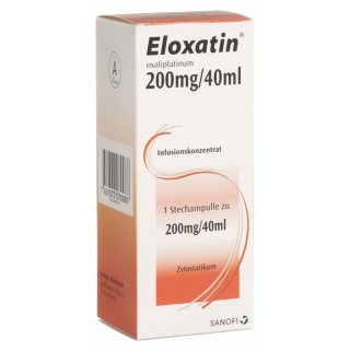 Eloxatin Infusionskonzentrat 200mg/40ml Durchstechflasche 40ml