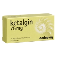 Ketalgin Zäpfchen 75mg 10 Stück