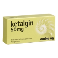 Ketalgin Zäpfchen 50mg 10 Stück