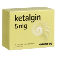 Ketalgin Zäpfchen 5mg 50 Stück