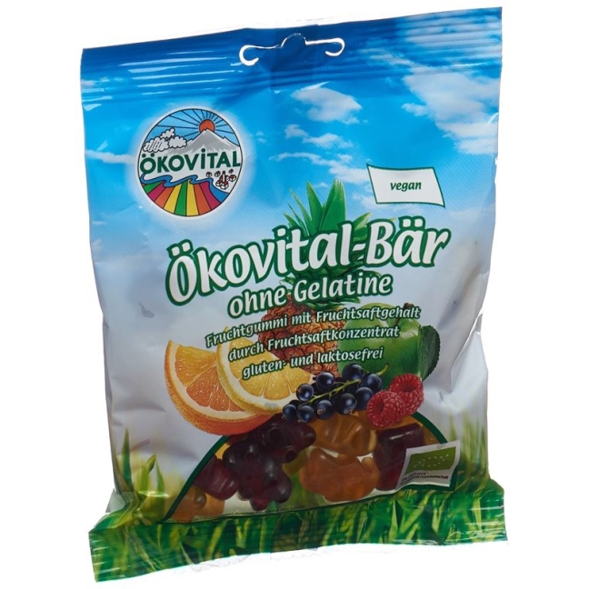 Ökovital gummy bears without gelatine 100 g
