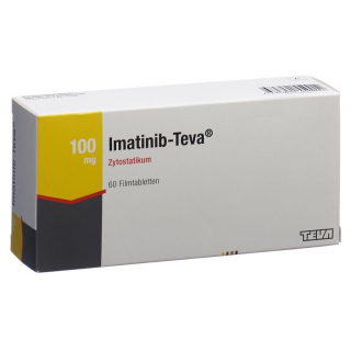 Imatinib Teva Filmtabl 100 mg of 60 pcs