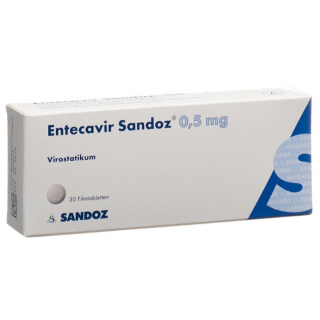 Entecavir Sandoz Filmtabletten 0.5mg 30 Stück