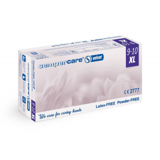 Sempercare Velvet XL нестерильные неопудренные 180 шт.