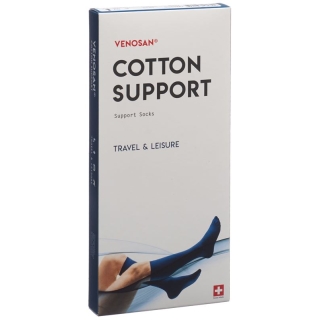 Venosan Cotton A-d Support Socks S Silver 1 Paar