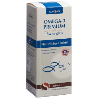 Norsan Omega-3 Premium Swiss Plus Öl Flasche 250ml