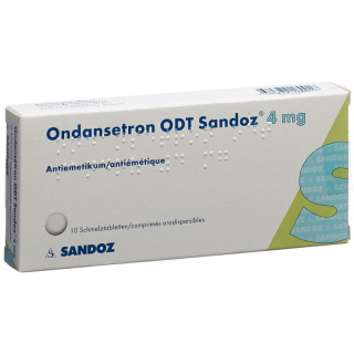 Ondansetron Odt Sandoz Schmelztabletten 4mg 10 Stück