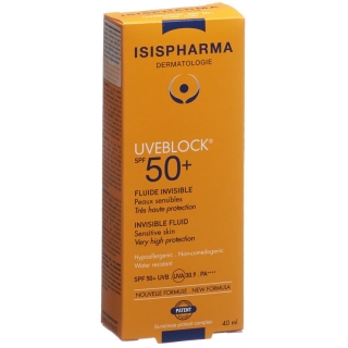 Isis Pharma Uveblock Fluide Invisible SPF 50+ 40ml