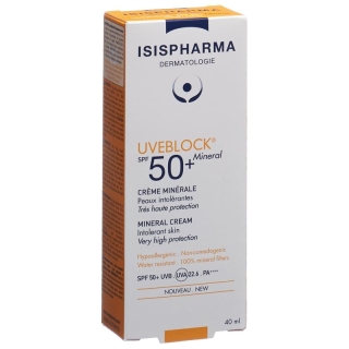 ISIS PHARMA UVEBLOCK MINERAL SPF50+ Tb 40 мл