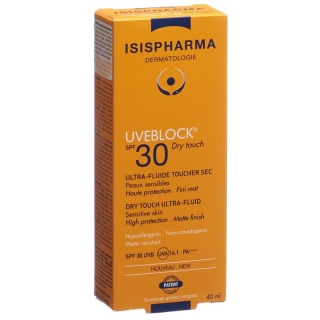 Isis Pharma Uveblock Dry Touch SPF 30 Tube 40ml