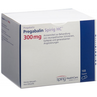 Pregabalin Spirig HC Kapseln 300mg (neu) 168 Stück