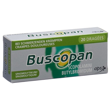 Buscopan (pi) Dragees 10mg 20 Stück