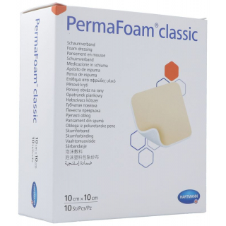 PermaFoam Classic 10x10см стерильно 10 шт.