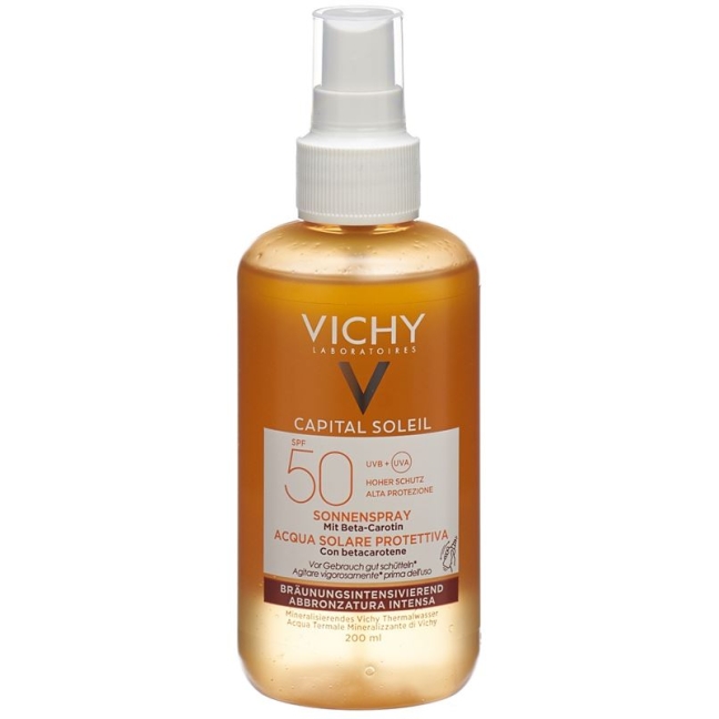 Vichy Capital Soleil Fresh Спрей Бронза SPF50 Fl 200 мл
