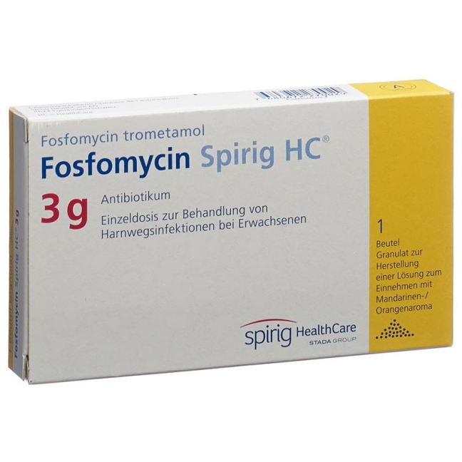 Fosfomycin Spirig HC Granulat 3g Beutel