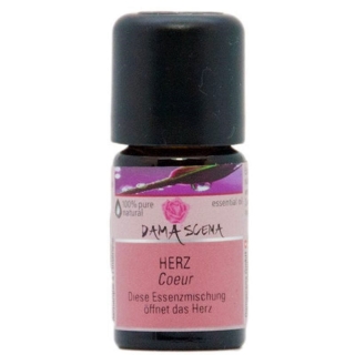 Damascena Essenzmischung Herz Flasche 5ml