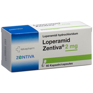 Loperamid Zentiva Kapseln 2mg 60 Stück