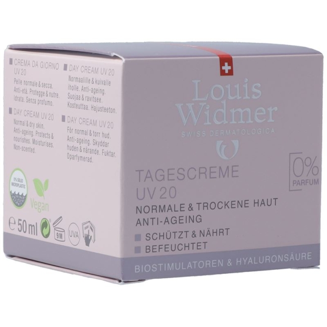 Widmer Day Cream UV20 NP 50ml