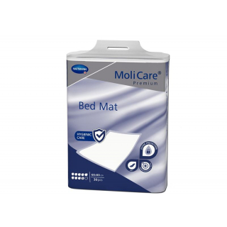 Molicare Premium Bed Mat 9 60x60cm 30 piece