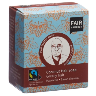 Fair Squared Hair Soap Coco Greasy Hair 2x 80g