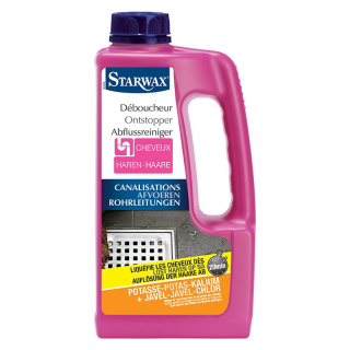 Starwax Abflussreiniger Haare Flasche 1L