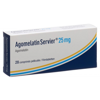 Agomelatin Servier Filmtabletten 25mg 28 Stück