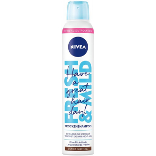 Nivea Fresh&mild Trockenshamp Dunkel 200ml