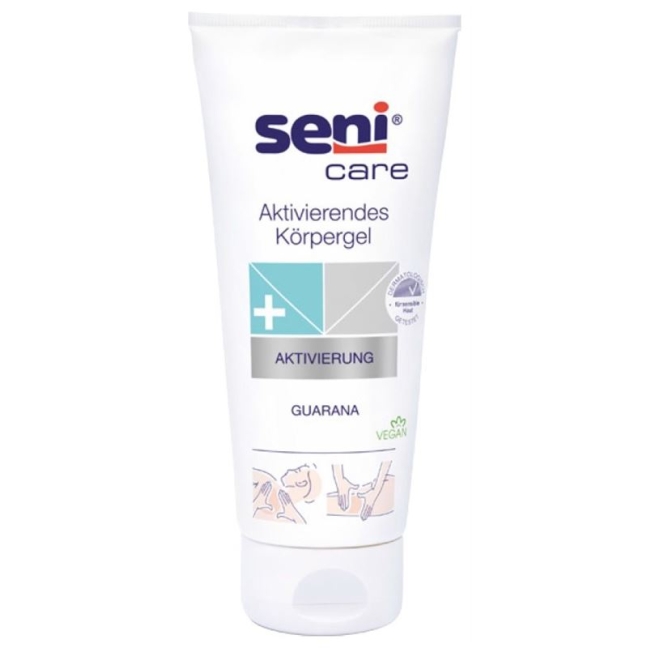 Гель для тела Seni Care Active с гуараной в тюбике 200мл