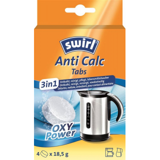 Swirl Anti Calc 3in1 Tabs 4x 18.5g