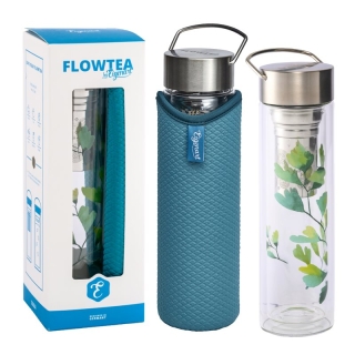 Herboristeria Flowtea glass bottle 350ml gingko