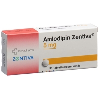 Amlodipin Zentiva Tabletten 5mg 30 Stück Amlodipin Zentiva Tabletten 5mg 30 Stück