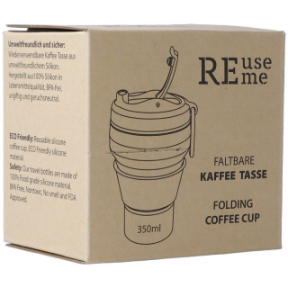 Reuseme foldable coffee cup 350ml Coffee To Go