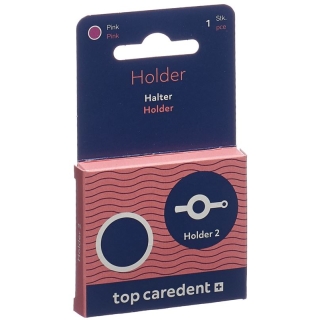 Top Caredent Holder 2 Holder Interdental S Pink
