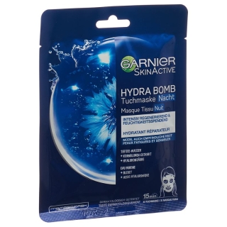 Garnier Skinactive sheet mask Hydra Bomb night