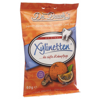 Dr Bauer&#39;s Xylinetten Dental Care апельсин и имбирь 60г