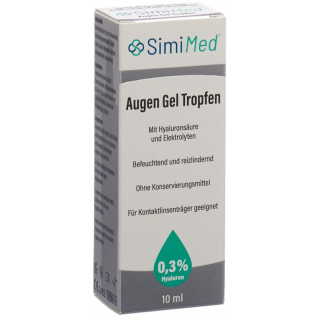 Simimed Augen Gel Tropfen 0.3% Hyaluron 10ml