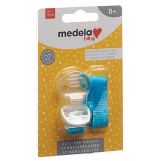 MEDELA Держатель для детской пустышки, синий