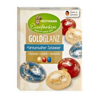 Heitmann egg colors gold gloss