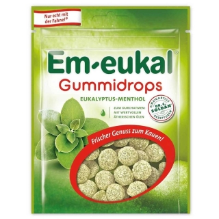 Soldan Em-Eukal Gummidrops Eukaly Ment Zucker 90g
