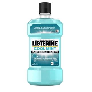 Listerine Coolmint Мягкая бутылочка для полоскания рта 500 мл